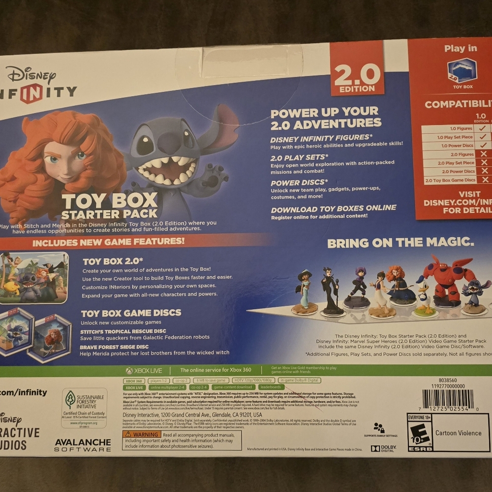 XBOX 360 Disney Infinity game